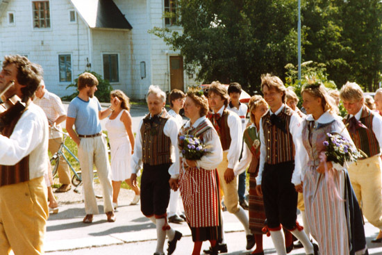 Hembygdsdagarna i Vilhelmina 1983-07-10.