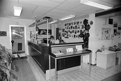 VF:s receptionsdisk i Vilhelmina 1992-11-25.