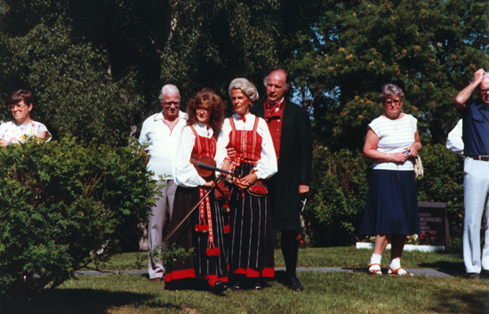 Hembygdsdagarna i Vilhelmina 1982-07-10.