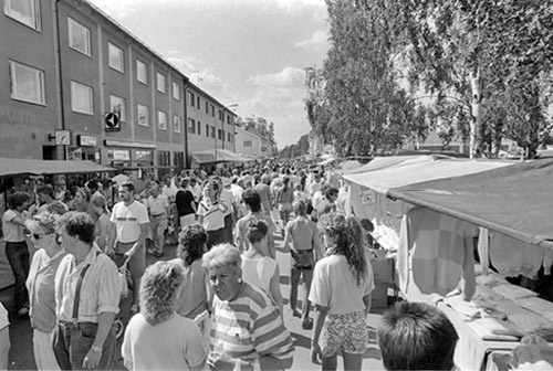 Åsele marknad, 1987.