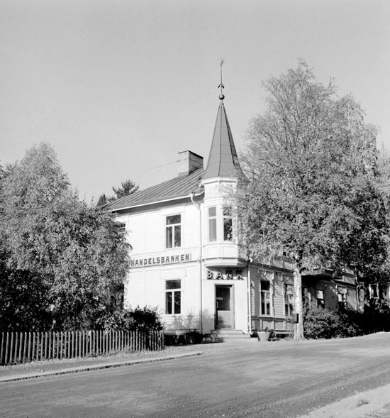 Handelsbanken i Vilhelmina 1956.