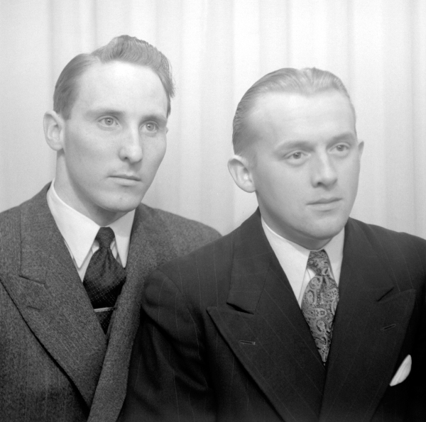 Gunnar Almén och Arne Åsbringer,
