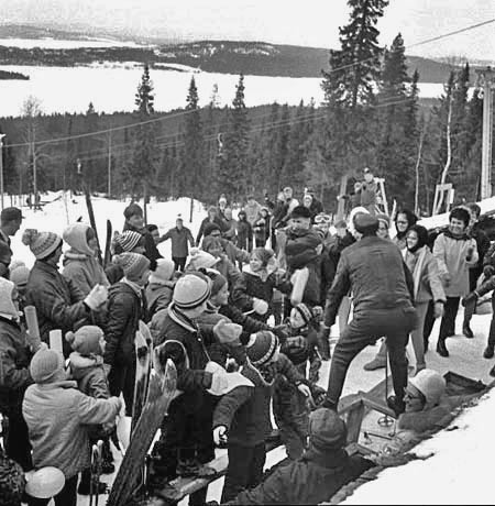 Invigning av skidliften 1967-03-12