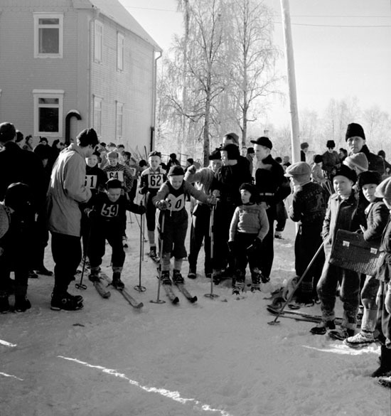 Skolskidtävlingar 1953.