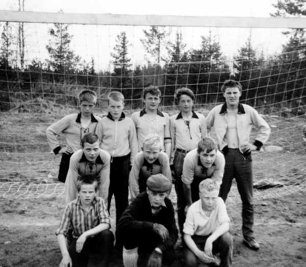 Malgovik ungdomsfotbollslag på 50-talet.