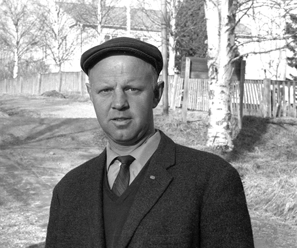 Porträttbild av Roland Sandström, 