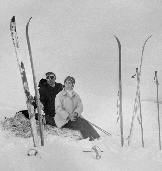 Bild på fotografen  Åke Sörlin med hustru