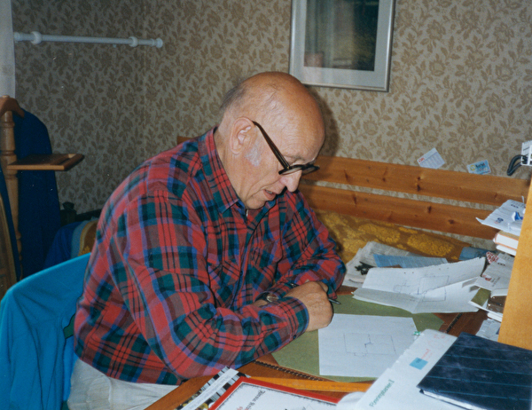 November 1998, Bertil i brydderi.