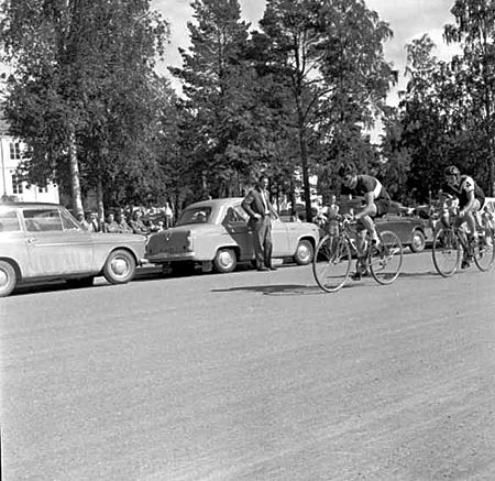 Volgsjöloppet på cykel, 1961.
