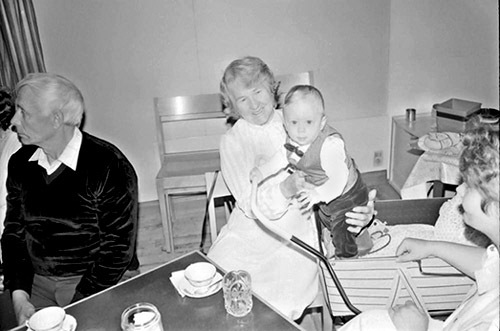 Skolavslutning i Strömnäs, 1985-06-07.