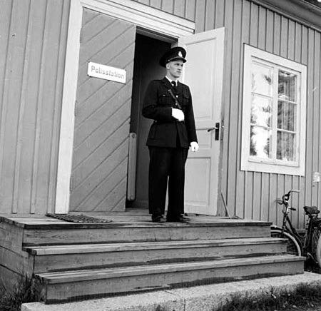 Polisman Börje Hermansson 