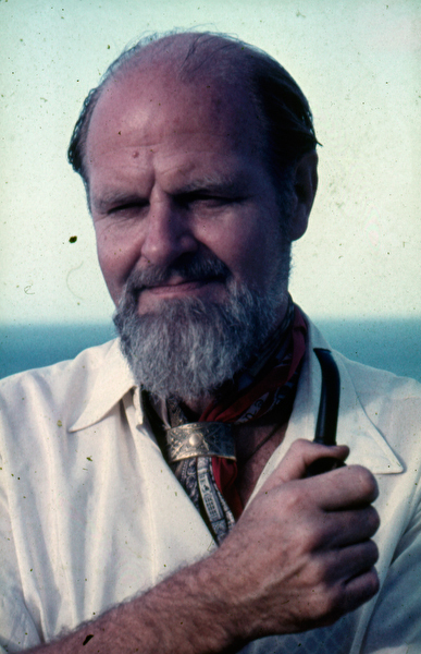 Sverre, författare och god vän med Bernhard Nordh.