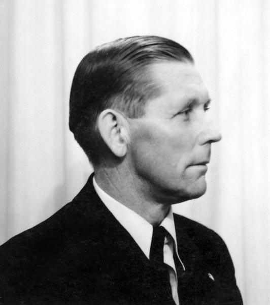 August Vesterlund verkade som polis i Dikanäs.