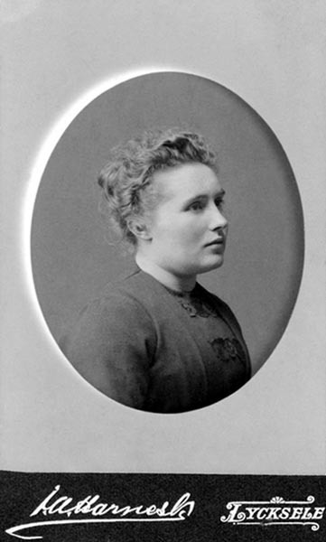 Lydia Maria Vilhelmina Holmgren, Storvall.