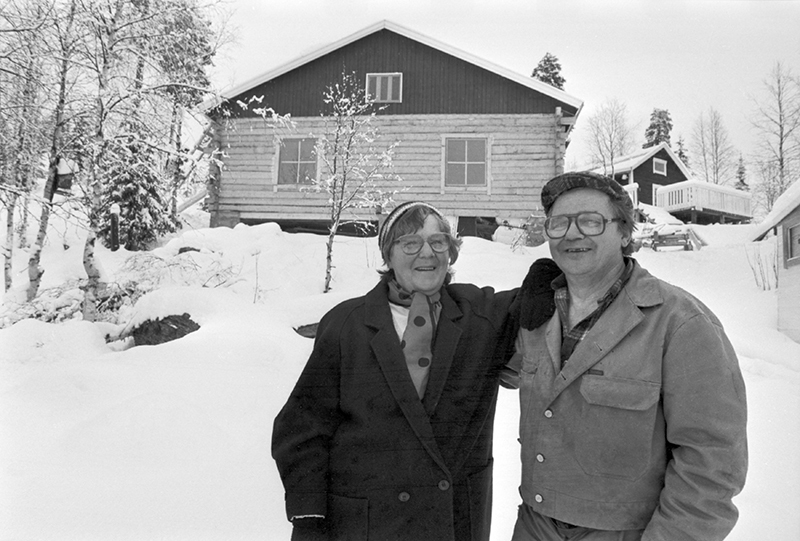 Linnea och Bror Fjellstedt, Fjällbacka.