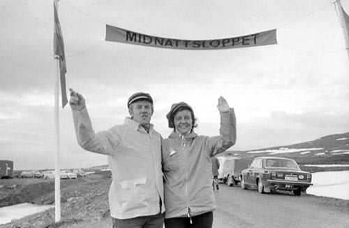 Midnattsloppet i Stekenjokk, 1973.