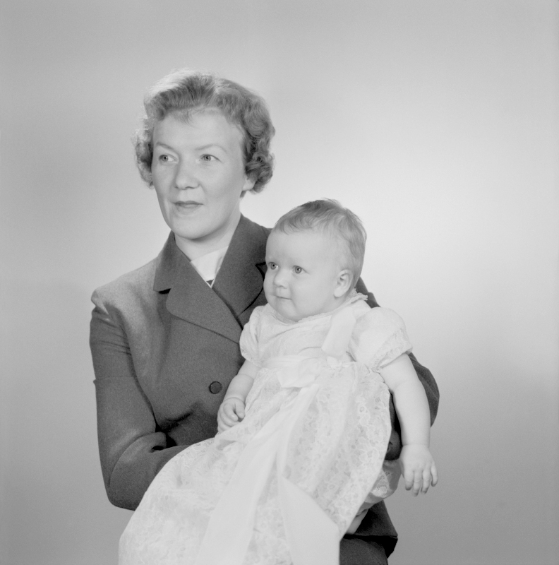 Ann-Charlotte Johanssons dop 1956.