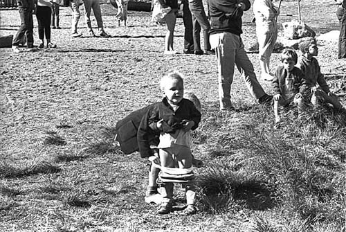 Saivabadet i Vilhelmina 1966.