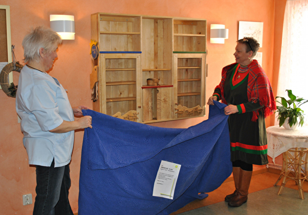 Invigning av samiskt skåp, 