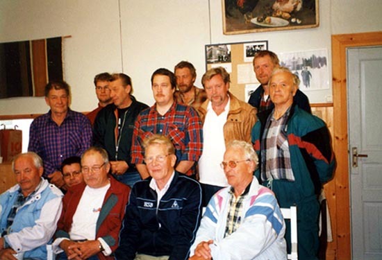 Jaktmöte i Risträsk Skola 1996.