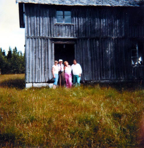 Ann-Britt och Karin år 1986-07-15.