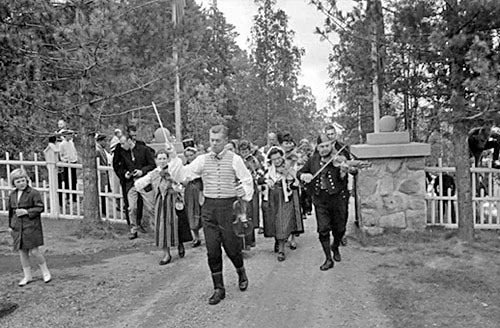 Hembygdsdagarna 1965, spelmanslaget.