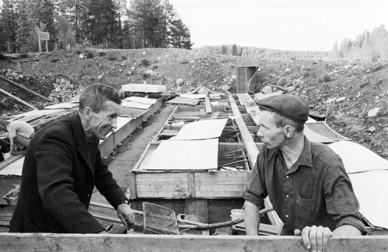 Grönlunds Fiskodling, Lövliden 1965.