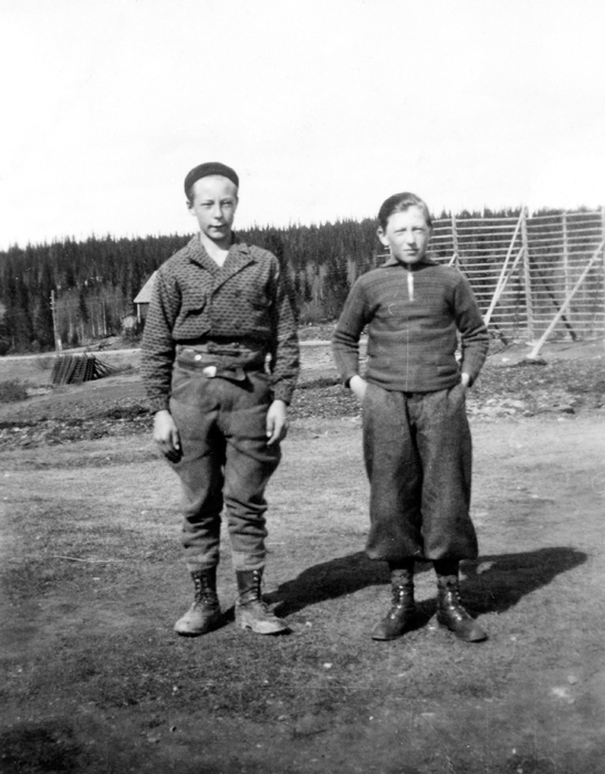 Rekansjö våren 1934.