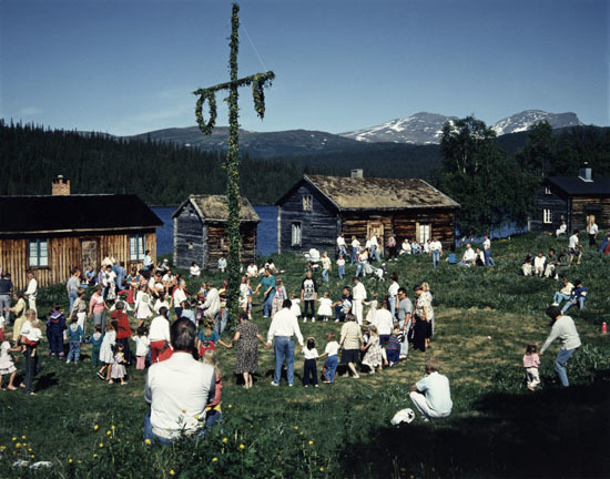 Midsommarfirande i Fatmomakke 