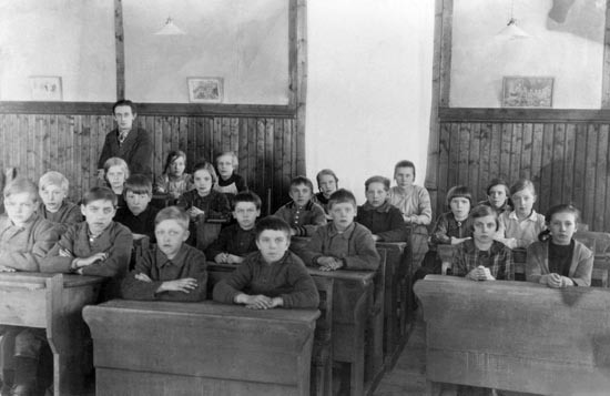 Latikbergs skola 1927. 