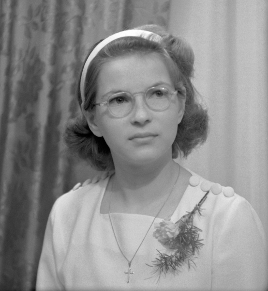 Marie Louise Fribergs konfirmation,