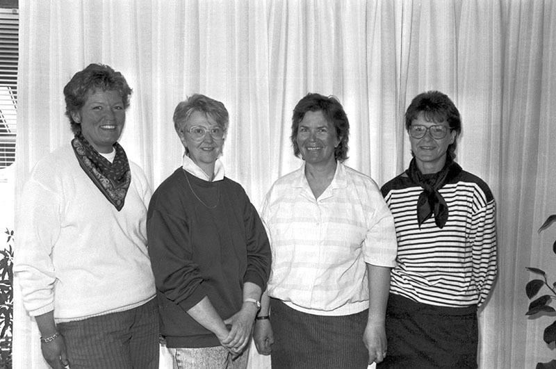 Fyra damer från Dalasjö.