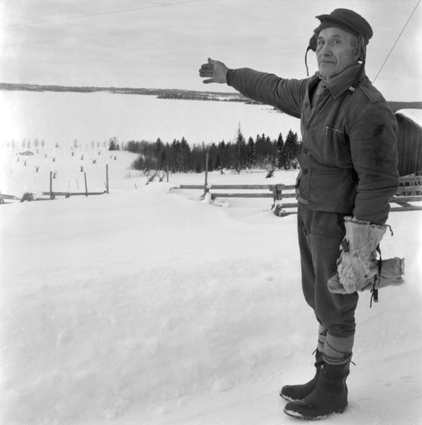 Johan Arvidsson, Norrvik pekar från sin by 