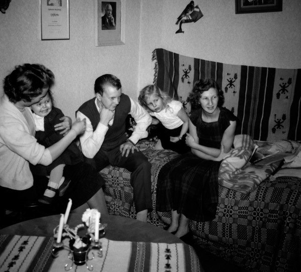 Jul i Bränna 1954