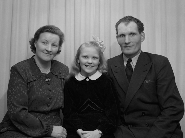 Familjen Markström.