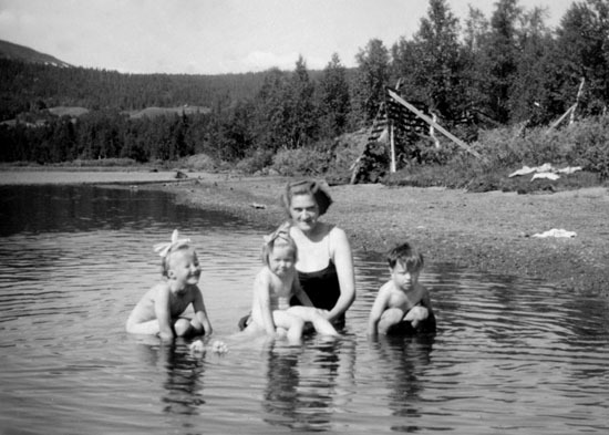 Bad i Lillsjön, Matsdal.