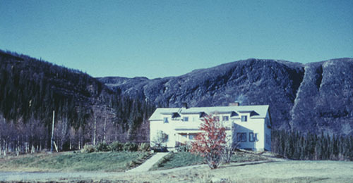 Turisthotellet i Marsliden 1960-1965.