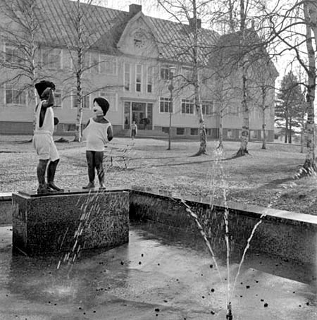 Realskämt i Vilhelmina, 1960.