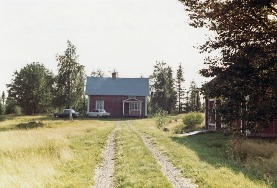 Göta Hällqvists stuga i Andersmark.