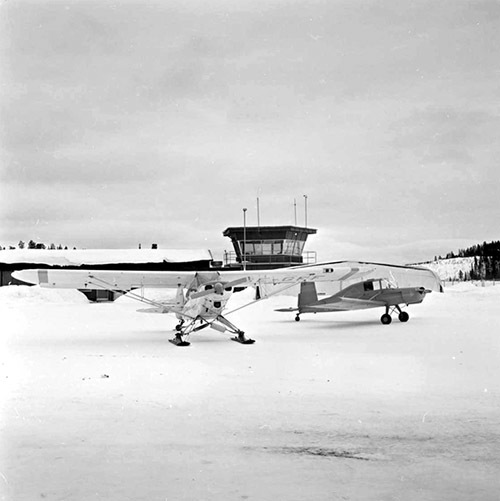 Dalasjö flygfält.