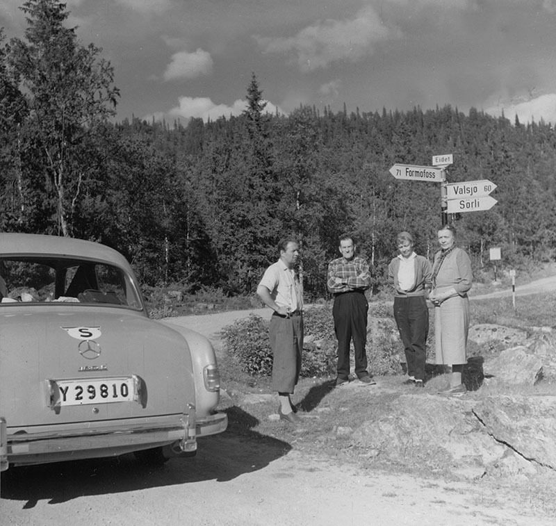 Norgeresan 1956.