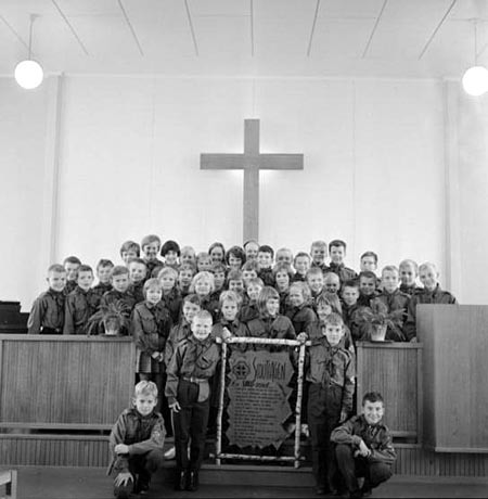 Invigning av missionskyrkan, 1963-11-18.