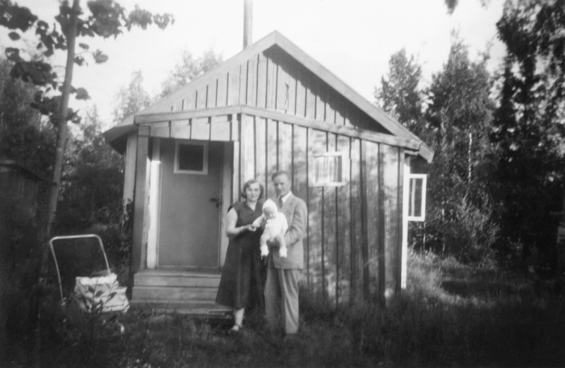 Familjen Ellen & Arne Almqvist med sin
