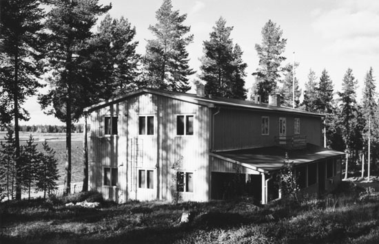 Missionskyrkans hus i Badviken, Lövåsen. 