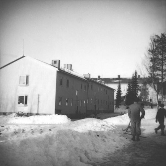Riksbygge  2-Tingsgatan 3, i Vilhelmina, 1948.