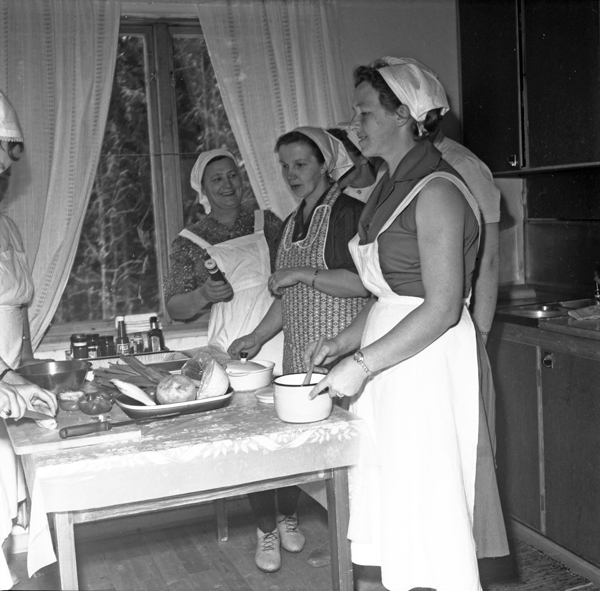 Matlagningskurs i Bäsksjö.