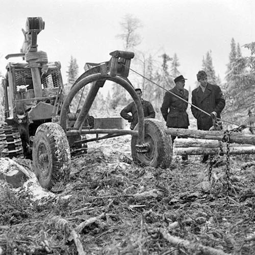 Michigan traktor, 1950.