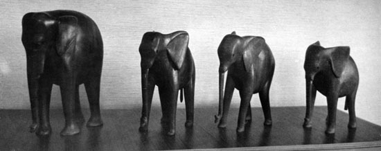 Elefantskulpturer