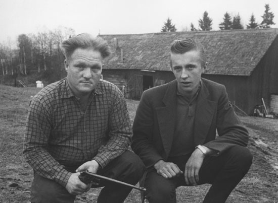 Kjell Öman från Tresund och Joel Norman