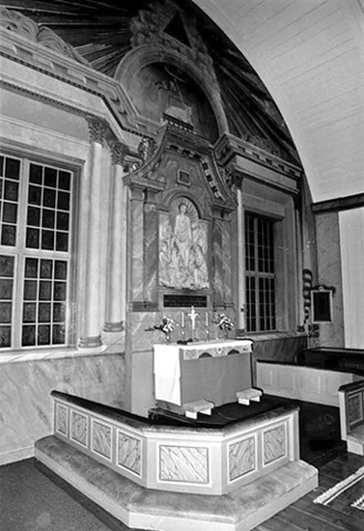 Vilhelmina kyrka, 1990.
